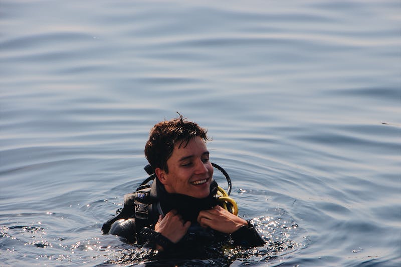 diver after dive